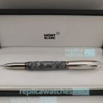 Replica Montblanc Star Walker Pen Grey Barrel Silver Clip Rollerball Pen